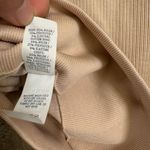 Aerie OFFLINE Ivory Pink Sidewalk Seamless Ribbed Cropped Long Sleeve Top XL Photo 5