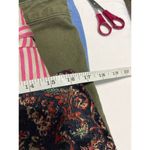 Free People Textured Printed A-Line Skirt in red combo women’s size medium new Photo 2