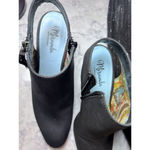 Miranda Lambert Heavenly Heeled Booties Open Toe Buckle‎ Tassel Black 9.5 Photo 3