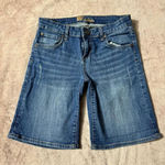 Kut From The Kloth Womens Y2K Shorts Boyfriend Blue Denim Size 4 Photo 0
