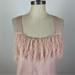 Sincerely Jules  Blush Pink Feather Tank Top Photo 2