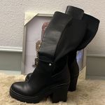 Urban Outfitters  long black boots size 9 Photo 4
