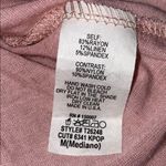 Hyped Unicorn  med solid blush & lace v-neck blouse Photo 6