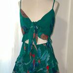 Luxxel Ruffle tie front romper Photo 0