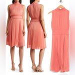 Nanette Lepore Smocked Pleated Crêpe de Chine
Dress NWT size 4 Photo 1