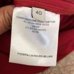 Stella McCartney crimson red belted mini dress 40 Photo 11