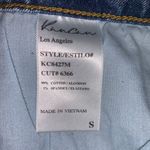 KanCan USA Kancan Denim Jean Mini Skirt Size Small Frayed Hem Photo 3