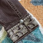 AMI Brown Jean Jacket Photo 2