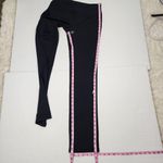 Bubblelime Straight Leg Yoga Pants Black Leggings Size M 33" Inseam Photo 5