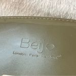 BEIJO Patent Leather Handbag Jeep Girl Green Photo 1
