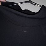 Dolce & Gabbana D&G S Long Sleeved Mock Neck Little Black Elegant Dress Funeral Photo 5