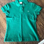 Lacoste  slim fit stretch Cotton Piqué Polo green size 40 Photo 0