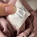 Madewell anthem forward seam long sleeve t-shirt in ash stone pink size S Photo 7