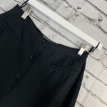 Banana Republic Black High Rise Skirt Shorts Skort Size 6 Button Fly Preppy Y2K Photo 5