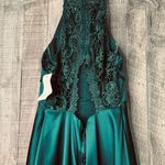 Crystal Doll Crystal Dolls Size 3 Hi-Lo Tea Length Cocktail Crochet Halter Neck Party… Photo 5