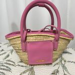 Jacquemus Soli mini pink beach basket bag Photo 0