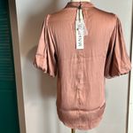 MINKPINK NWT Spencer Top Chic Blush Blouse - small Photo 5
