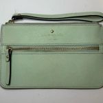 Kate Spade Mikas Pond Bee Wristlet Mint Mojito Green Photo 1