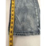 REROCK For Express Jeans Womens 25 Bootcut Stretch Thick Stitch Western Flap Blue Photo 7