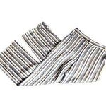 ZARA  Blue, White and Green Striped Pants Photo 0