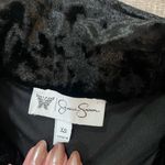 Jessica Simpson  Romy Velvet Shacket in Black Photo 5