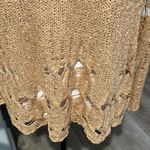 Fate NWT Distressed Sweater lightweight 900 Tan Photo 5