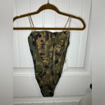 Good American Camouflage Mesh Corset Bodysuit Photo 2