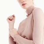 J.Crew Blush Metallic Turtleneck  Photo 0