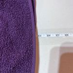 PINK - Victoria's Secret  Womens Sherpa Button-Up Sweatshirt Jacket Purple Sz Small Photo 5