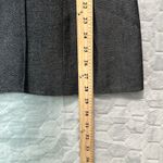 EXPRESS Women Tailored 3/4 Button Blazer Jacket Gray Stretch Lined Office Chic Photo 7