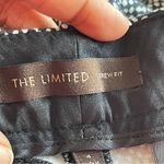 The Limited  | Speckled Print Cuffed Cropped Trouser Pants Sz 4 Photo 4