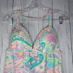 Red Camel  Colorful Paisley Tankini Size L Photo 1