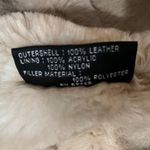 wilson's leather  Maxima Tan Suede Jacket Shearling Faux Fur Lined Womens XL Photo 7