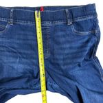 Spanx Women's 3XL Petite High Rise Flare Jeans Blue Slimming Pull-On Retro Photo 7