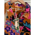 Tuckernuck  Oliphant Button Down Blouse | Bukhara Toffee | XXL / 2XL | NWT Photo 4