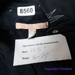 Hutch Womens Shirt Dress Origami Bird Button Front Roll Tab Sleeve Black size 0X Photo 9