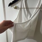 Cloud Ten White Collared Women's Top w Open Back Photo 5