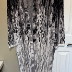 Simply Couture  Black and Gray Knit Cardigan Photo 0