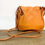 Lucky Brand Loredo leather coral boho fringe crossbody bag Photo 7