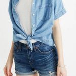 Madewell NWT High-Rise Denim Shorts in Glenoaks Wash: Cutoff Edition 31 Photo 0
