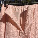 Isda & Co. Women’s 100% Silk Ombré Pink Crinkle Maxi Skirt Size 6 Fairy A Photo 7