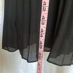 AVENUE PLEATED BLACK DRESS WITH LACE YOKE. Sz: 2X Photo 7