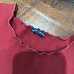 Brandy Melville  Ruffle T-shirt Photo 2