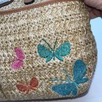 Rosetti  Raffia‎ and Embroidery Butterly Shoulder Bag Photo 2