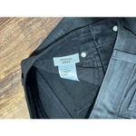 Paige Verdugo Ankle in Sterling Dark Coated Black Skinny Stretch Jeans 26 Photo 2