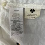 Madewell Embroidered Flutter-Sleeve Top S Retro Casual Boho Boat Neck Photo 6