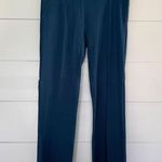 Betabrand Women’s Large Petite Blue Patterned Stretchy Dress Pants Photo 0