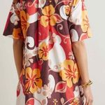 Faithfull the Brand  Tropicana Shirt Mini Dress Ulani Floral Print Size XS Photo 7