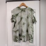 Lululemon  All Yours Cut Out Tee Tie Dye Marble Wash Sage Green Photo 2