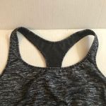 Victoria's Secret Sport Sports Bra Heathered Grey Sz L EUC Black VSX Logo Band Photo 4
